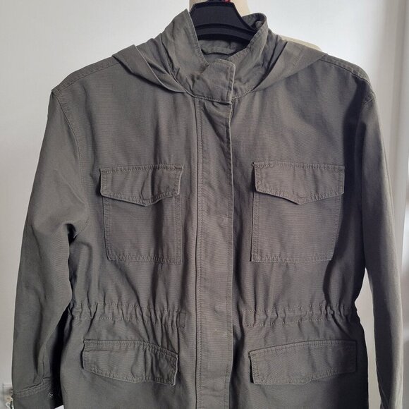 Universal Thread Lightweight Military Style Woman’s Green Jacket (Size: XXL) - Picture 1 of 16